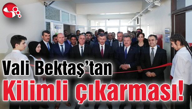 Vali Bektaş'tan Kilimli çıkarması!