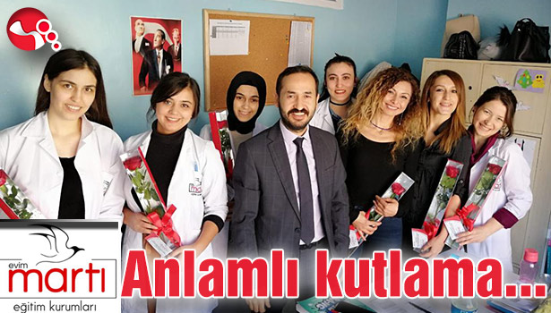Anlamlı kutlama...