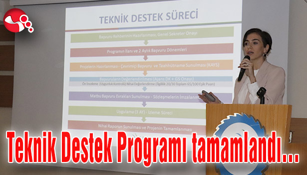 2019 yılı Teknik Destek Programı tamamlandı...