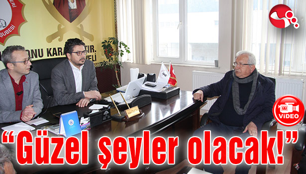 Posbıyık: "Güzel şeyler olacak!"