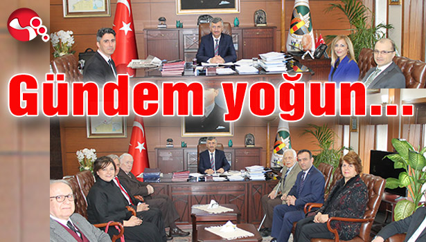 Vali Bektaş'ın gündemi yoğun...