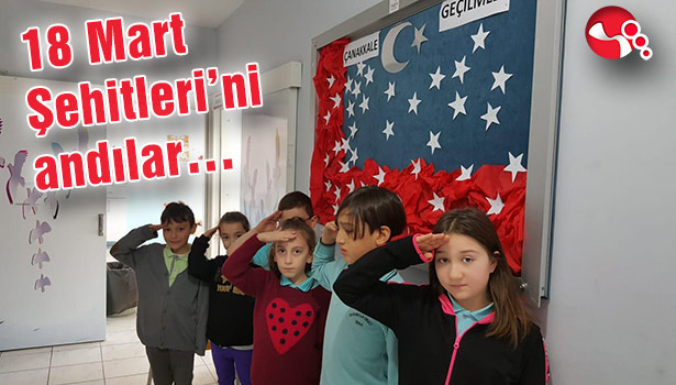 18 Mart Şehitleri'ni andılar...