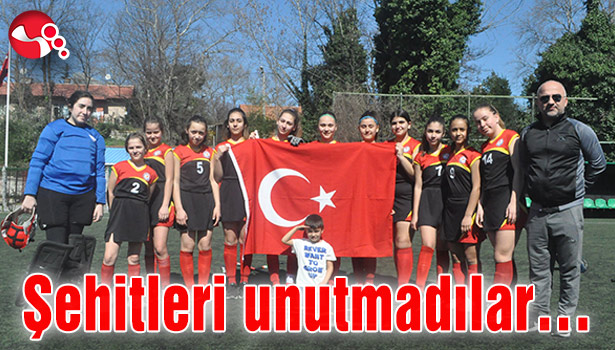 Şehitleri unutmadılar...