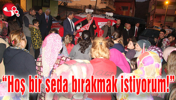 Posbıyık: "Hoş bir seda bırakmak istiyorum!"