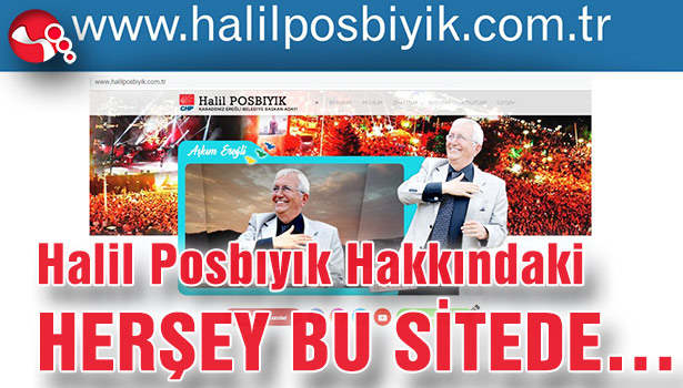 Halil Posbıyık Hakkındaki HERŞEY bu sitede...