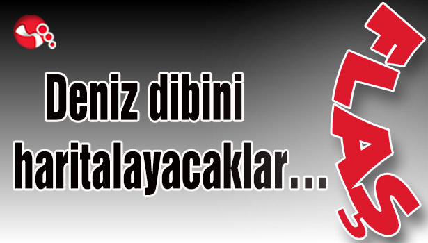 Deniz dibini haritalayacaklar...