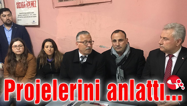 MHP projelerini anlattı...