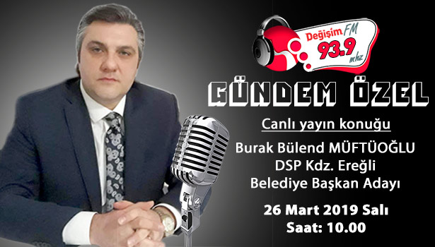 Müftüoğlu "Gündem Özel"in konuğu olacak