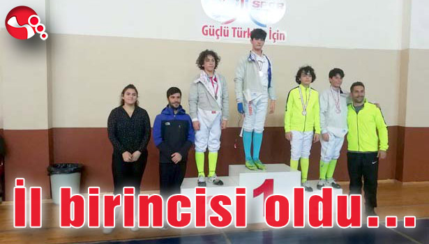 İl birincisi oldu...