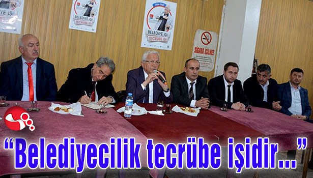 Posbıyık: "Belediyecilik tecrübe işidir..."