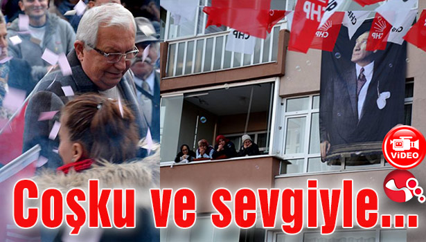 Her yerde coşku ve sevgiyle karşılanıyor...