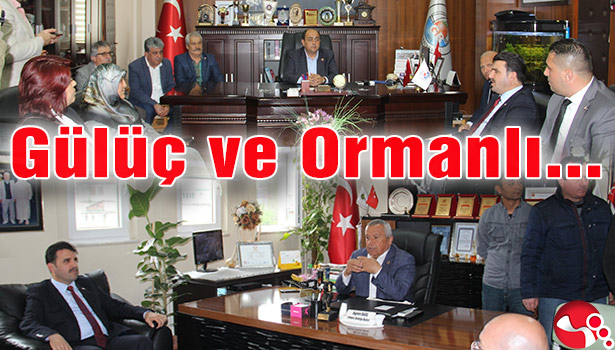 AK Parti'den Gülüç ve Ormanlı ziyareti...