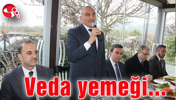 Murakıp Torun'a veda yemeği düzenlendi...