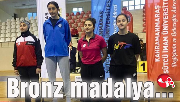 Sedanur Çıvak'tan bronz madalya...