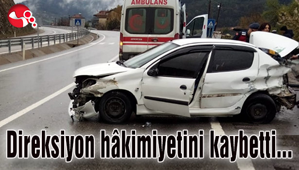 Direksiyon hâkimiyetini kaybetti...Çok sayıda yaralı...
