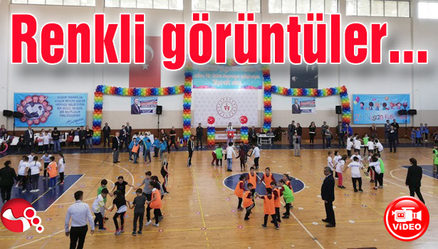 Çocuk Şenliği'nde renkli görüntüler...