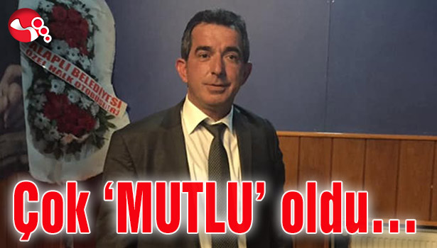 Çetin Çimen çok 'MUTLU' oldu...