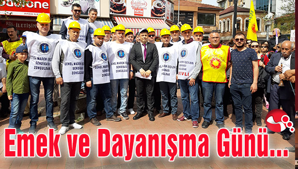Çaycuma 'da 1 Mayıs Emek ve Dayanışma Günü...