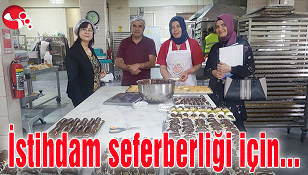 İstihdam seferberliği için ziyaretler...