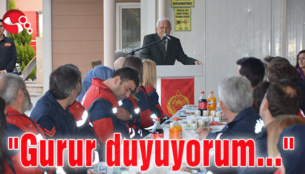 "Gurur duyuyorum..."