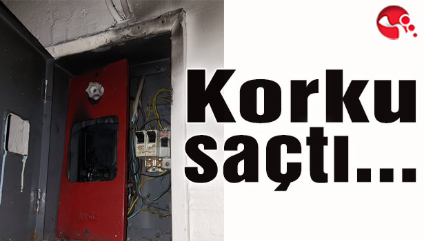 Birden dumanlar çıktı...