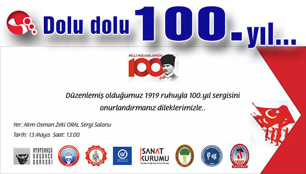 Dolu dolu 19 Mayıs... Dolu dolu 100.yıl...