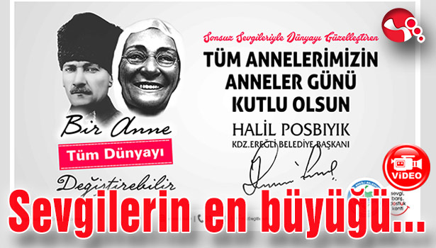 Başkan Posbıyık'ın Anneler Günü mesajı...