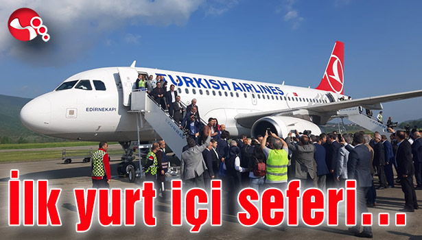 İlk yurt içi seferi...