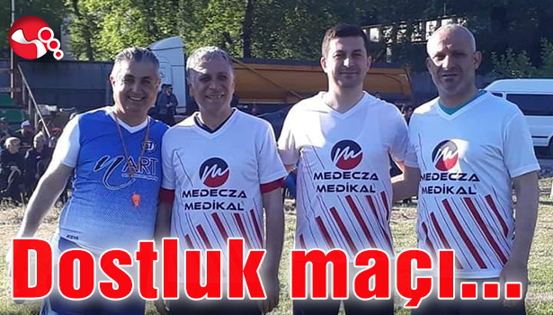 Protokolden dostluk maçı...