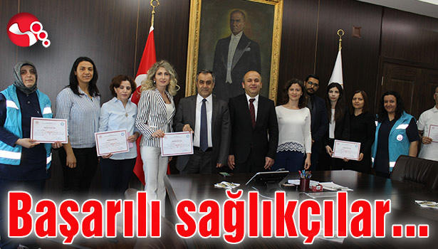 Başarılı sağlıkçılar...