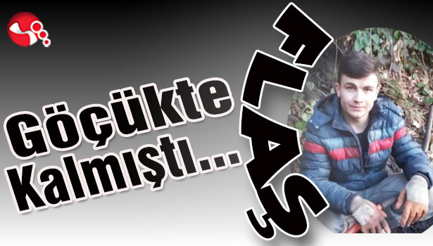 Göçükte kalmıştı...