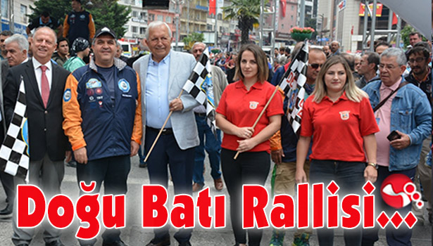 Ereğli'den Doğu-Batı Rallisi geçti...