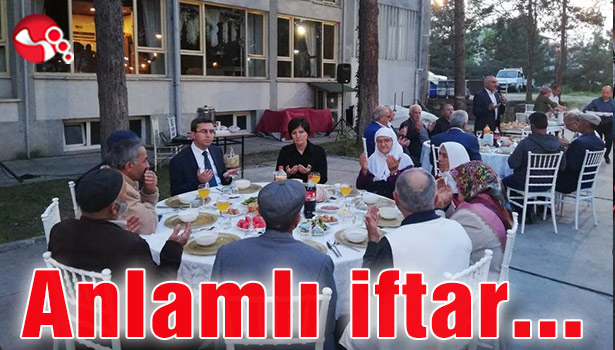 Çaycuma'da anlamlı iftar...