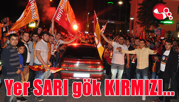 Yer SARI gök KIRMIZI oldu...