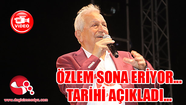 Özlem sona eriyor... Tarihi sahnede açıkladı...