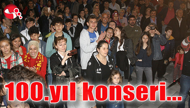 100.yıl konserine büyük ilgi...