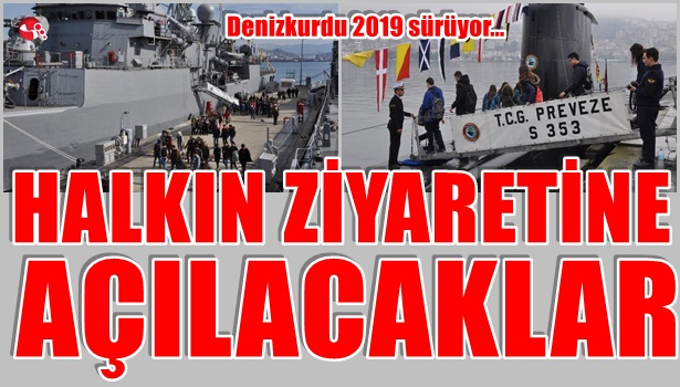 Gemiler ziyarete açılacak