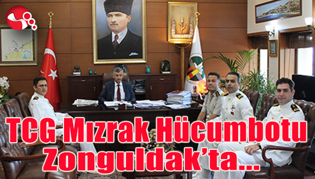 TCG Mızrak Hücumbotu Zonguldak'ta...