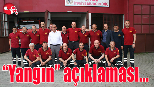 Başkan Bozkurt'tan "Yangın" açıklaması...