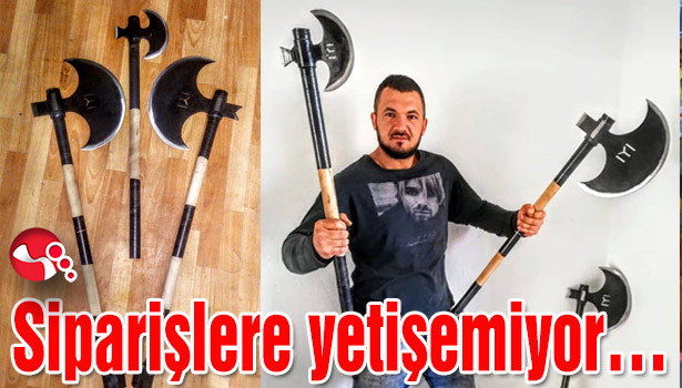 Siparişlere yetişemiyor...