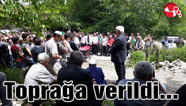 Toprağa verildi...