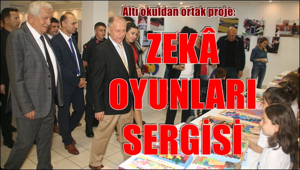 ALTI OKULDAN ORTAK PROJE: ZEKÂ OYUNLARI SERGİSİ