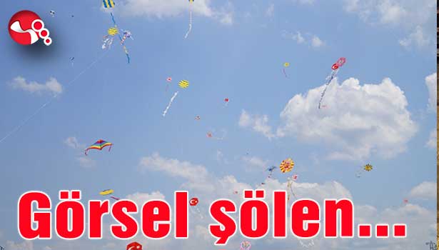 Görsel şölene dönüştü...