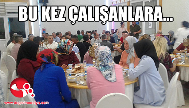 Demirtaş iftarını çalışanları ile açtı...
