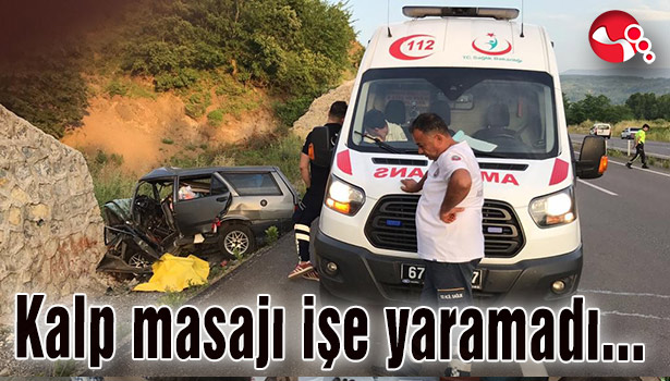 Kalp masajı işe yaramadı...