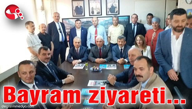 AK Parti'den MHP'ye bayram ziyareti...