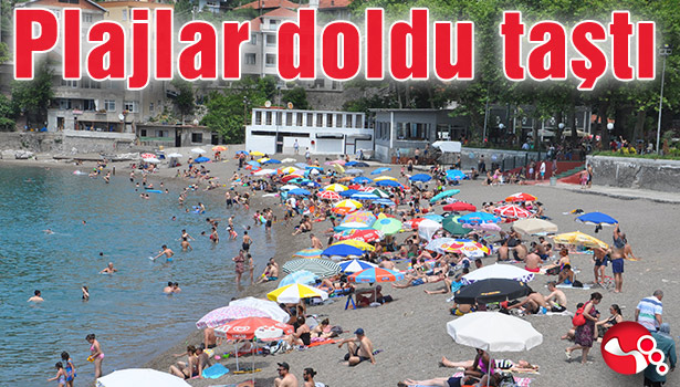 Plajlar doldu taştı