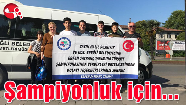 Şampiyonluk için gittiler...