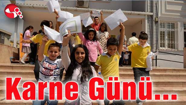 Karadeniz Ereğli'de Karne Günü...