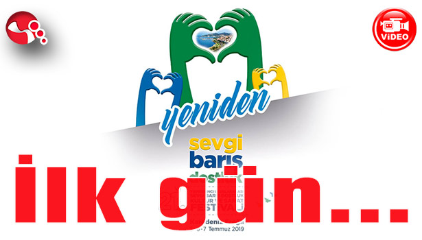 Festivalde ilk gün sanatçıları...